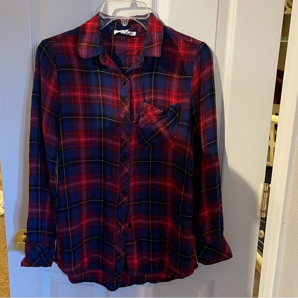 Plaid Button Down